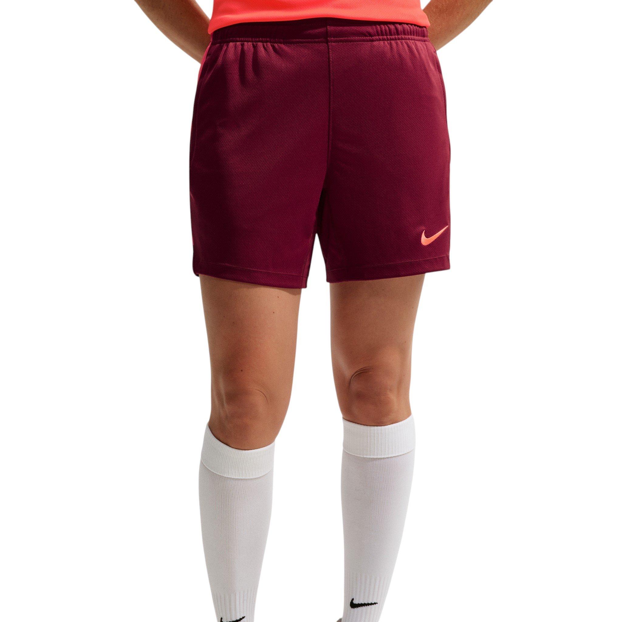 Nike Women's Strike Dri-FIT Soccer Knit Shorts - Red - RED